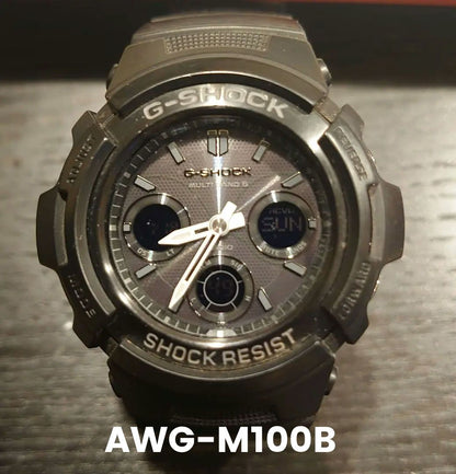 G-shock AWG-M100B Digital Solar Men