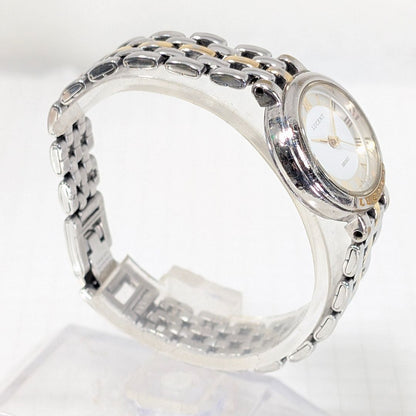 Seiko Lucent 4N21-035A Analog Quartz Women Ladies Wristwatch Battery Operated Japan Made