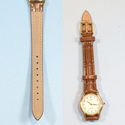 Seiko Exceline Analog Quartz Women Battery & Band Replaced Working Item