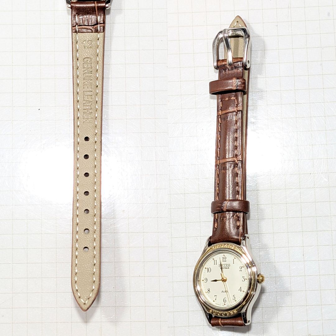 Seiko Alba Success SUCCESS Analog Quartz Women Successwomen Battery & Band Replaced Working Item