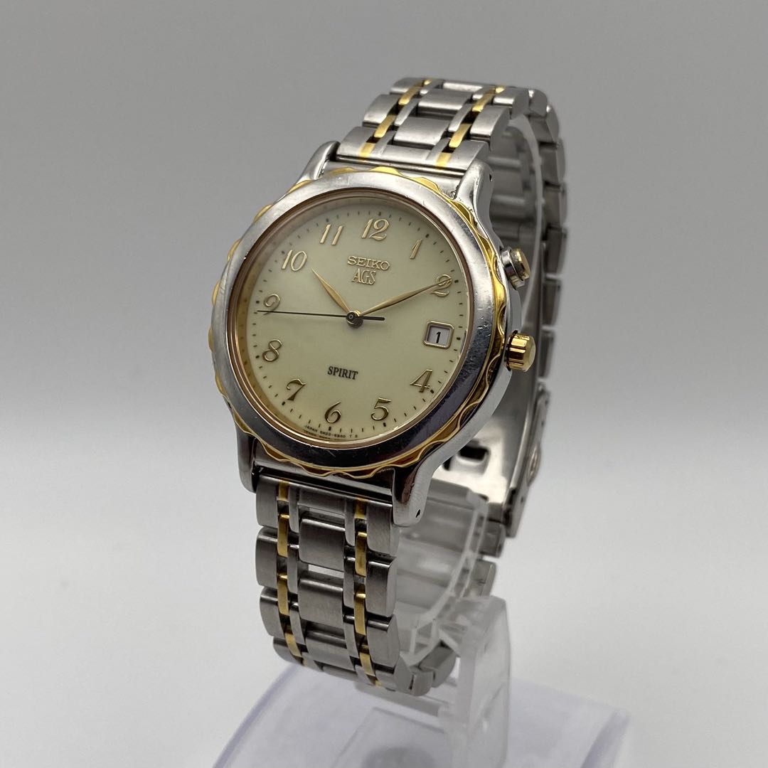 Seiko SPIRIT Analog Mechanical (Automatic) Men Ags 571208 Watch Automatic See-Through Back