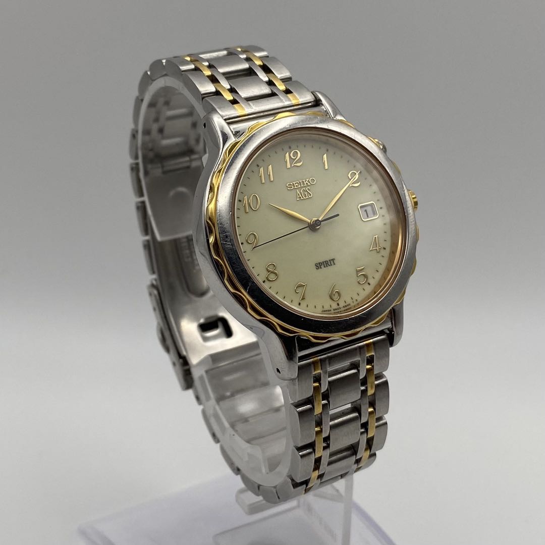 Seiko SPIRIT Analog Mechanical (Automatic) Men Ags 571208 Watch Automatic See-Through Back