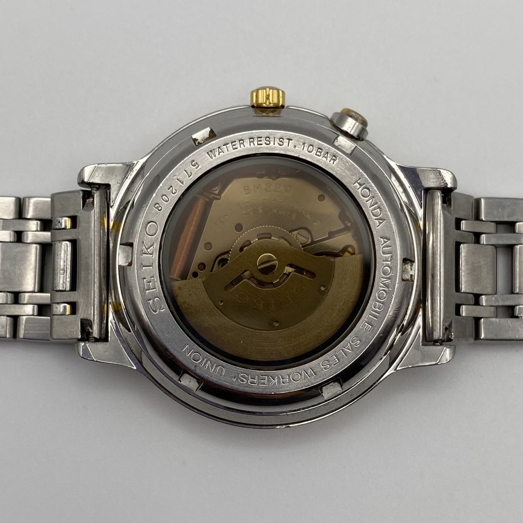 Seiko SPIRIT Analog Mechanical (Automatic) Men Ags 571208 Watch Automatic See-Through Back