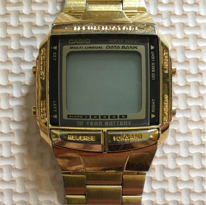 Casio Data Bank DB-380 Analog Quartz Women