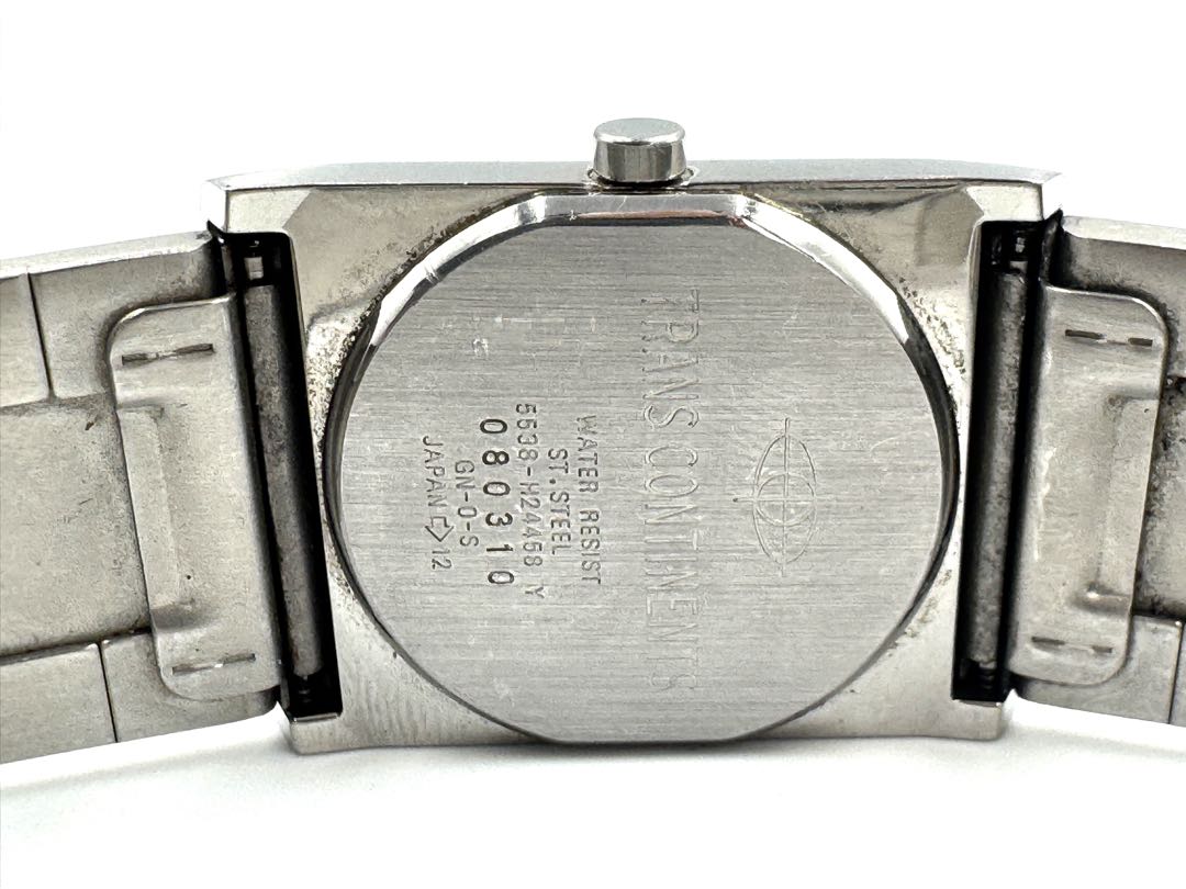 TRANS CONTINENTS Quartz Watch FOR PARTS