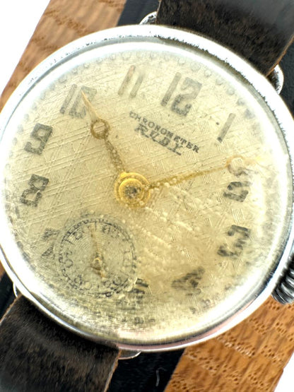 Chronometer Ruby Analog Mechanical (Manual) Women Manual Winding Watch For Parts A4059