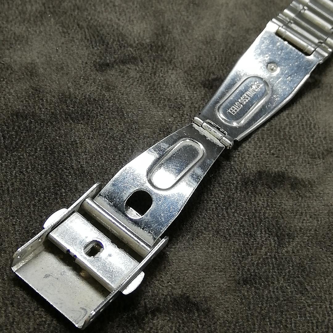 Sunflame MS284 Analog Quartz Men サンフレイム Watch ステンレス 中古品 部品取りにおすすめ [For Parts / Junk]