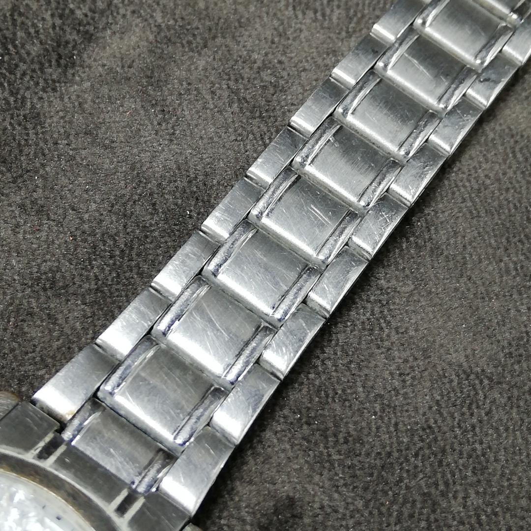 Sunflame MS284 Analog Quartz Men サンフレイム Watch ステンレス 中古品 部品取りにおすすめ [For Parts / Junk]