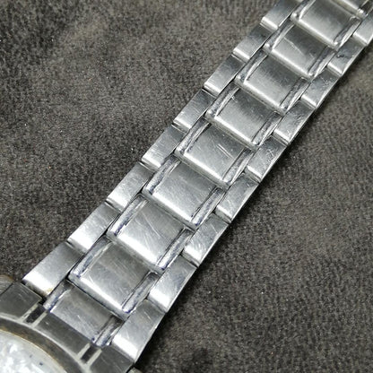 Sunflame MS284 Analog Quartz Men サンフレイム Watch ステンレス 中古品 部品取りにおすすめ [For Parts / Junk]