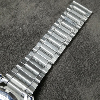 Sunflame MS284 Analog Quartz Men サンフレイム Watch ステンレス 中古品 部品取りにおすすめ [For Parts / Junk]