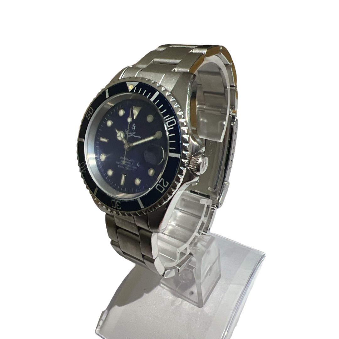 St. Joinus Analog Mechanical (Automatic) Men 稼動品 Santo Joannes セントジョイナス 裏スケ Automatic