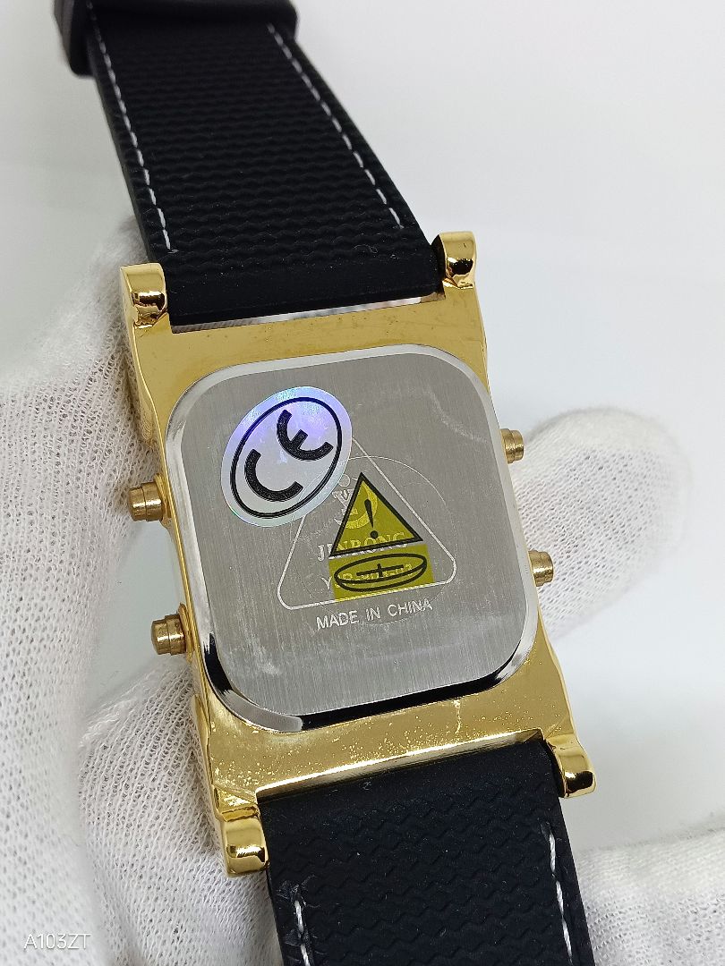 Jinrong Digital Quartz Men 金栄 未使用品 ラグ幅26Mm