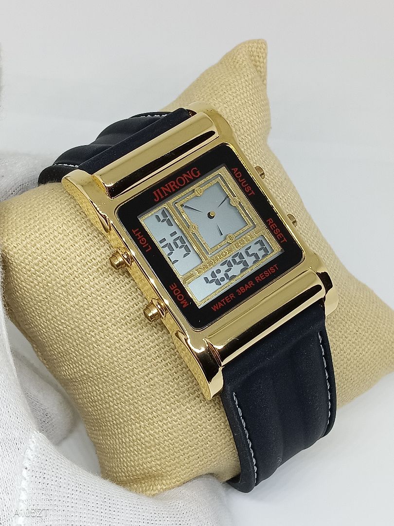 Jinrong Digital Quartz Men 金栄 未使用品 ラグ幅26Mm