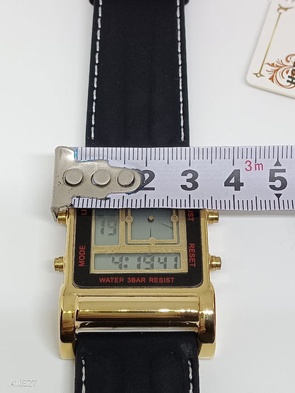 Jinrong Digital Quartz Men 金栄 未使用品 ラグ幅26Mm