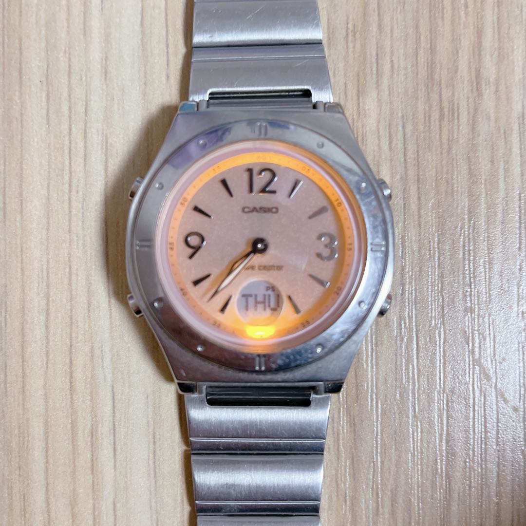 Casio Wave Ceptor Digital-Analog Solar Women