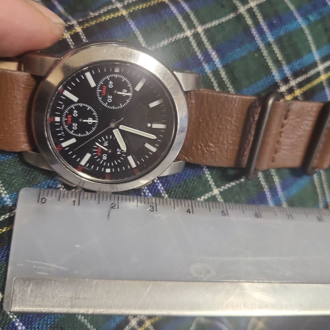 Agnes B. MILITARY V654 Analog Quartz Men