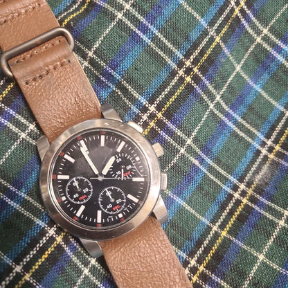 Agnes B. MILITARY V654 Analog Quartz Men