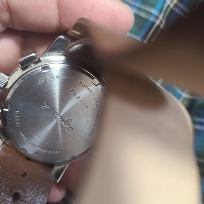 Agnes B. MILITARY V654 Analog Quartz Men