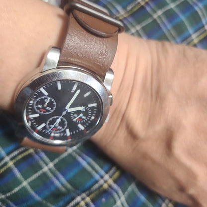 Agnes B. MILITARY V654 Analog Quartz Men