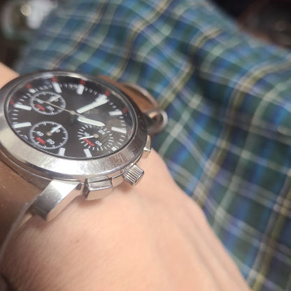 Agnes B. MILITARY V654 Analog Quartz Men