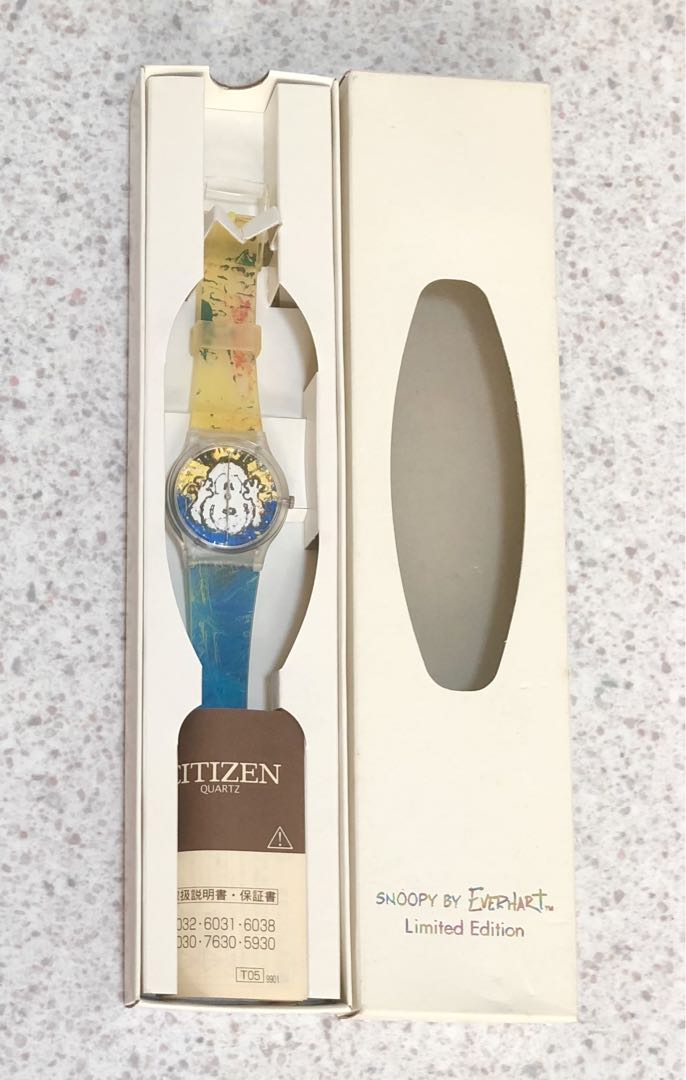 Citizen SNOOPY BY EVERHART Analog Quartz Women