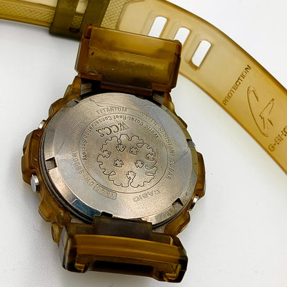 G-shock DW-9600WC Digital Quartz Men ジーショック Casio Watch クリアオレンジ B10209