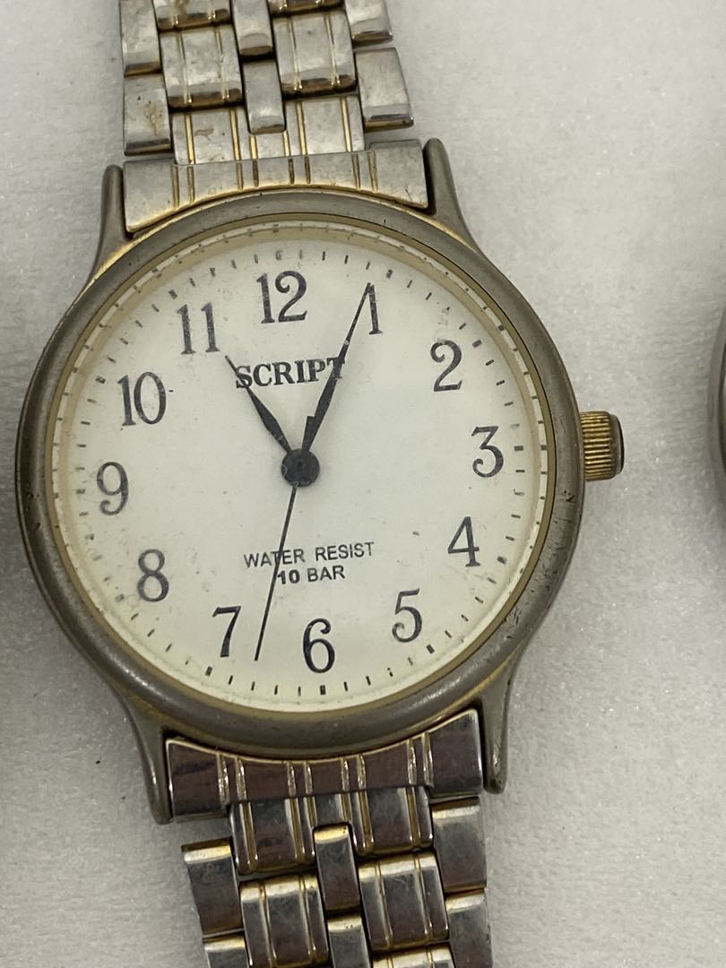 Bulk Watches 10BAR Analog Quartz Men Watch Lot Set Of 7 Men'S For Parts