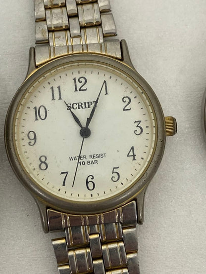 Bulk Watches 10BAR Analog Quartz Men Watch Lot Set Of 7 Men'S For Parts