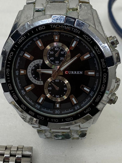 Bulk Watches 10BAR Analog Quartz Men Watch Lot Set Of 7 Men'S For Parts