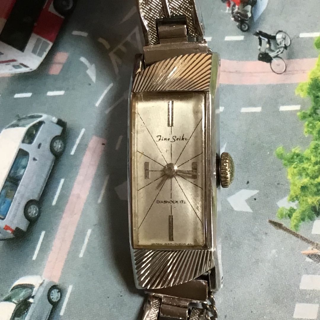Seiko Fine Analog Mechanical (Manual) Women Vintage Wgp Manual Winding Watch Women'S