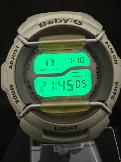 G-Shock Baby-G Digital Solar Women ジーショック Casio Battery Replaced