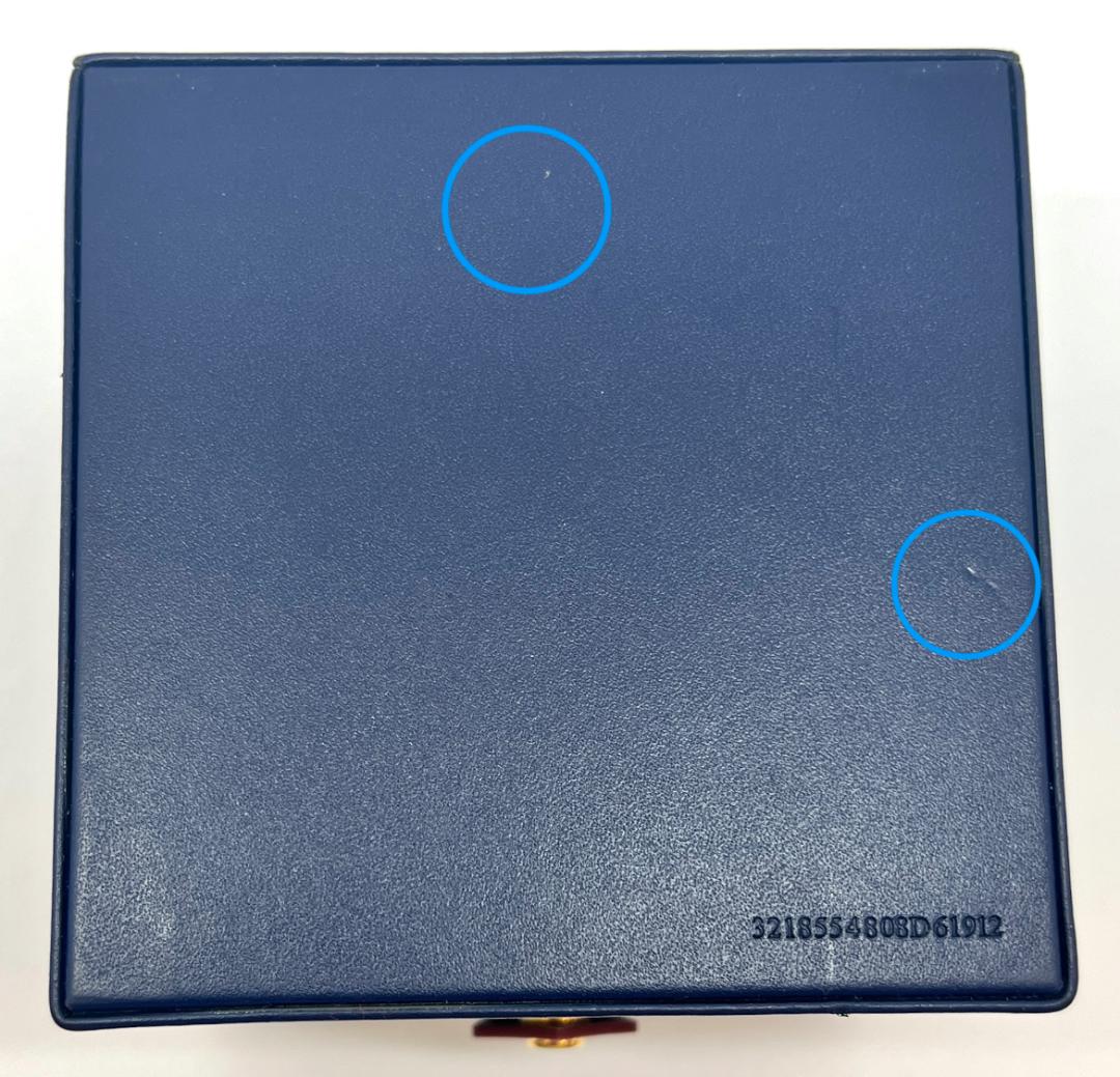Louis Vuitton Analog Quartz Men ルイヴィトン ボックス 外箱 空き箱 Watch用 訳有 中古品
