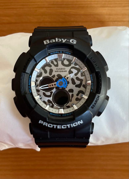 G-shock Baby-g Leopard BA-120 Digital-Analog Quartz Women
