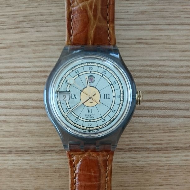 Swatch SAM403 Analog Mechanical (Automatic) Men