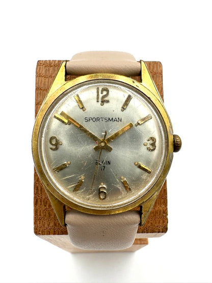 Elgin Analog Mechanical (Manual) Women Sportsman Manual Winding Watch For Parts