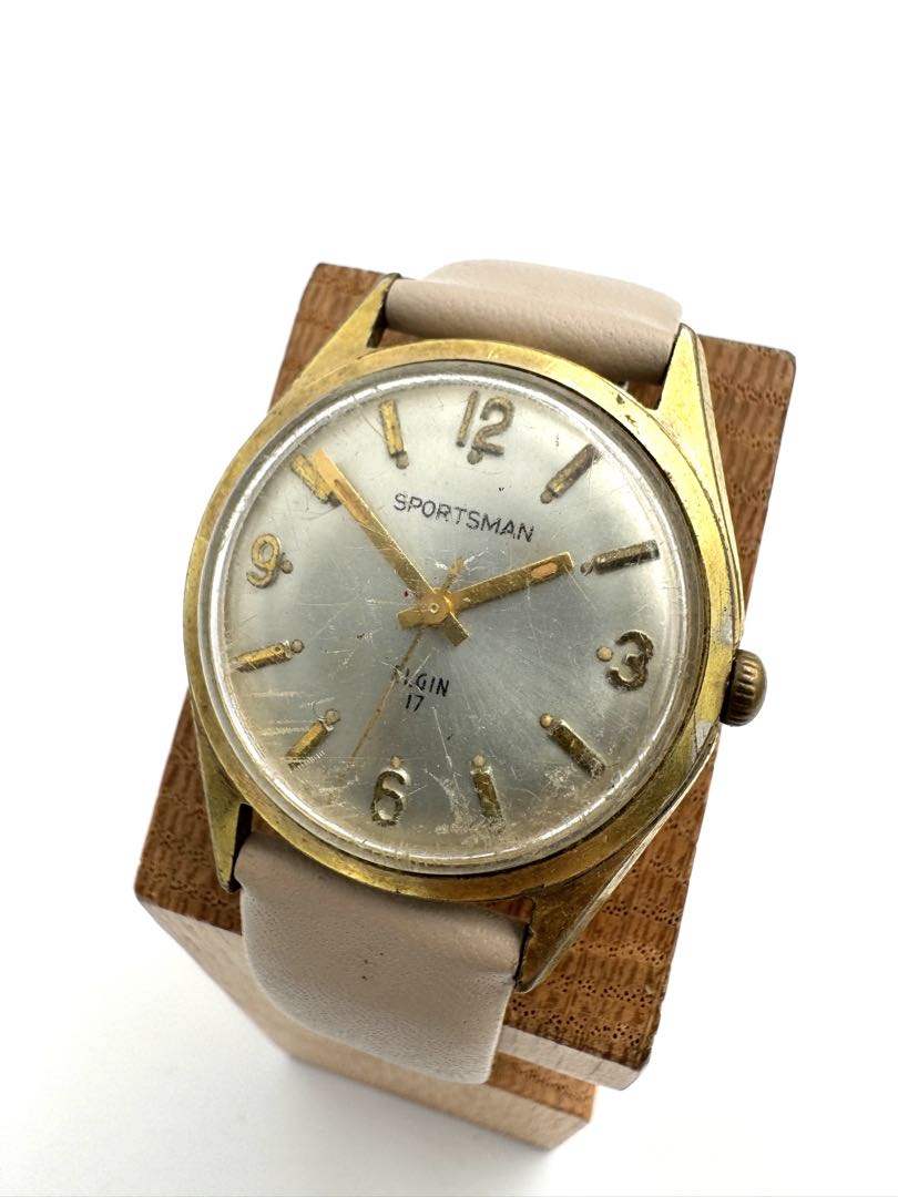Elgin Analog Mechanical (Manual) Women Sportsman Manual Winding Watch For Parts