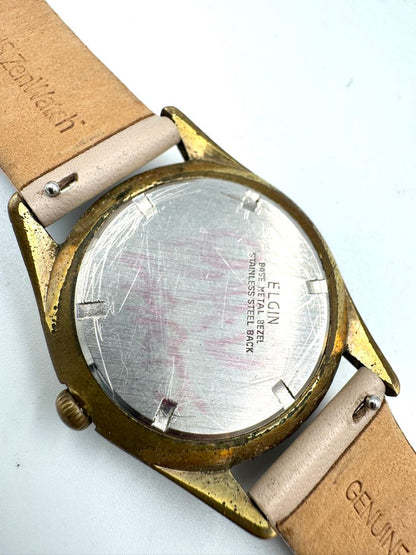 Elgin Analog Mechanical (Manual) Women Sportsman Manual Winding Watch For Parts