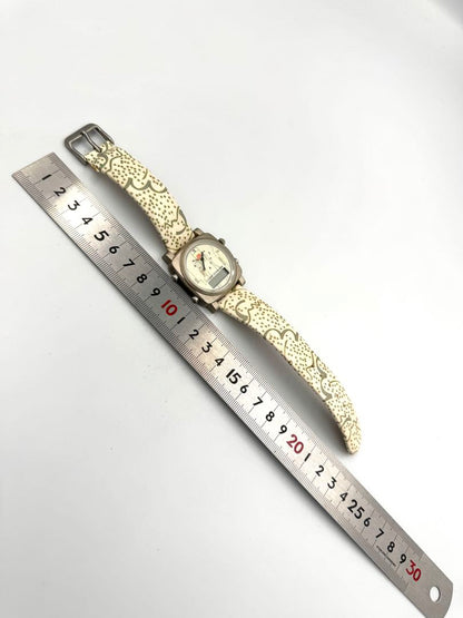 Nissin Foods Analog Quartz Men Cup Noodle Countdown 2000 Watch For Parts