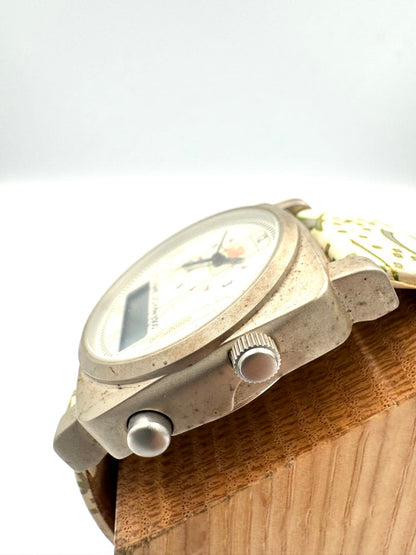 Nissin Foods Analog Quartz Men Cup Noodle Countdown 2000 Watch For Parts
