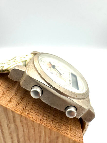 Nissin Foods Analog Quartz Men Cup Noodle Countdown 2000 Watch For Parts