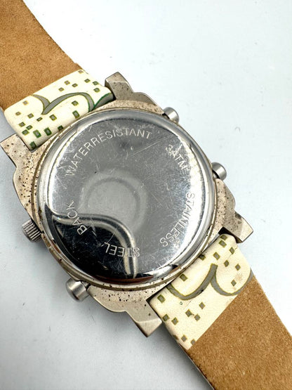 Nissin Foods Analog Quartz Men Cup Noodle Countdown 2000 Watch For Parts