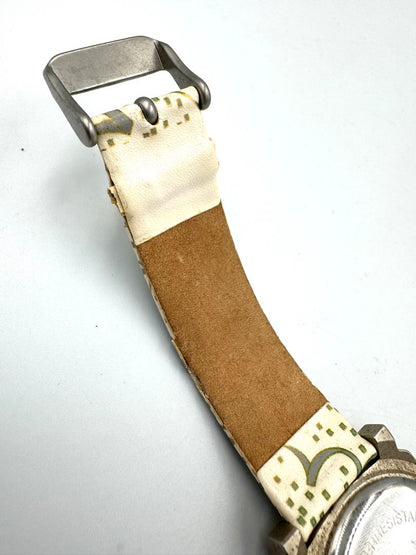 Nissin Foods Analog Quartz Men Cup Noodle Countdown 2000 Watch For Parts
