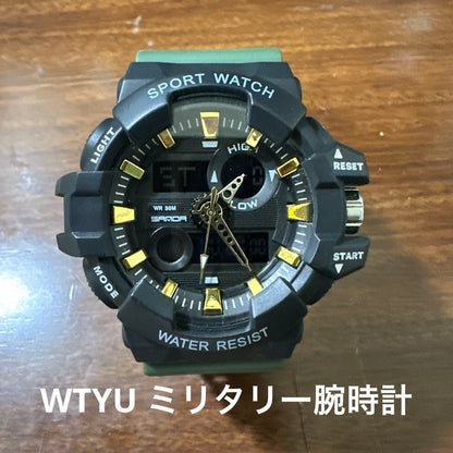 Wtyu Digital-Analog Quartz Men