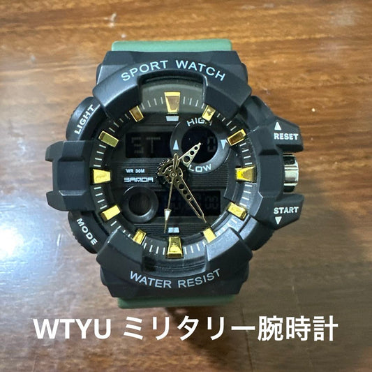 Wtyu Digital-Analog Quartz Men