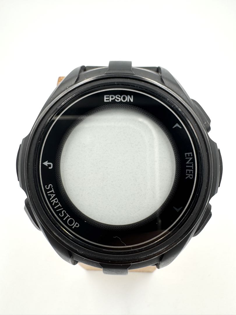 Epson Digital Quartz Men Smartwatch Untested For Parts