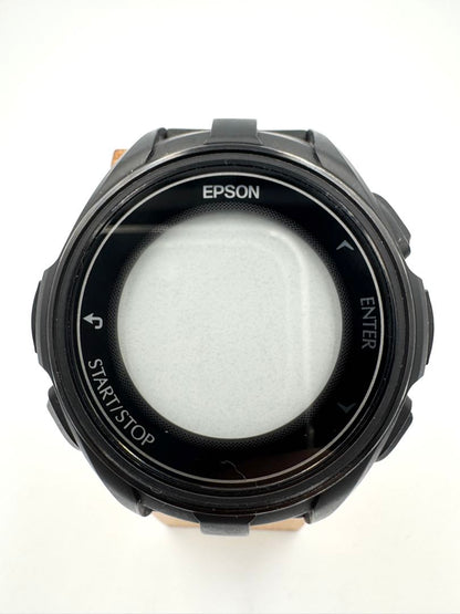 Epson Digital Quartz Men Smartwatch Untested For Parts