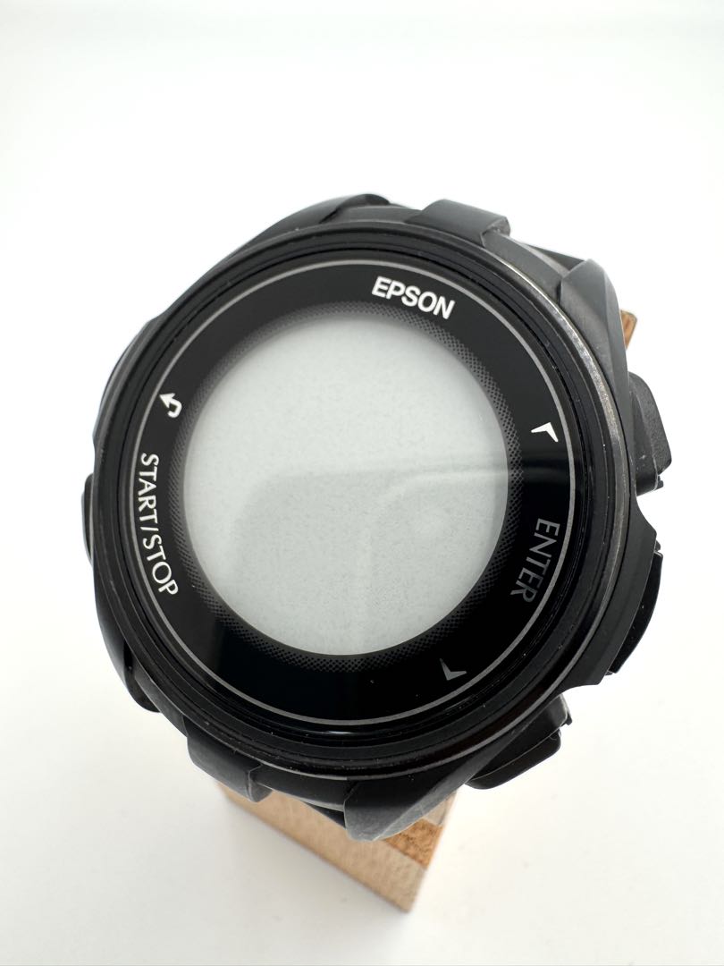 Epson Digital Quartz Men Smartwatch Untested For Parts