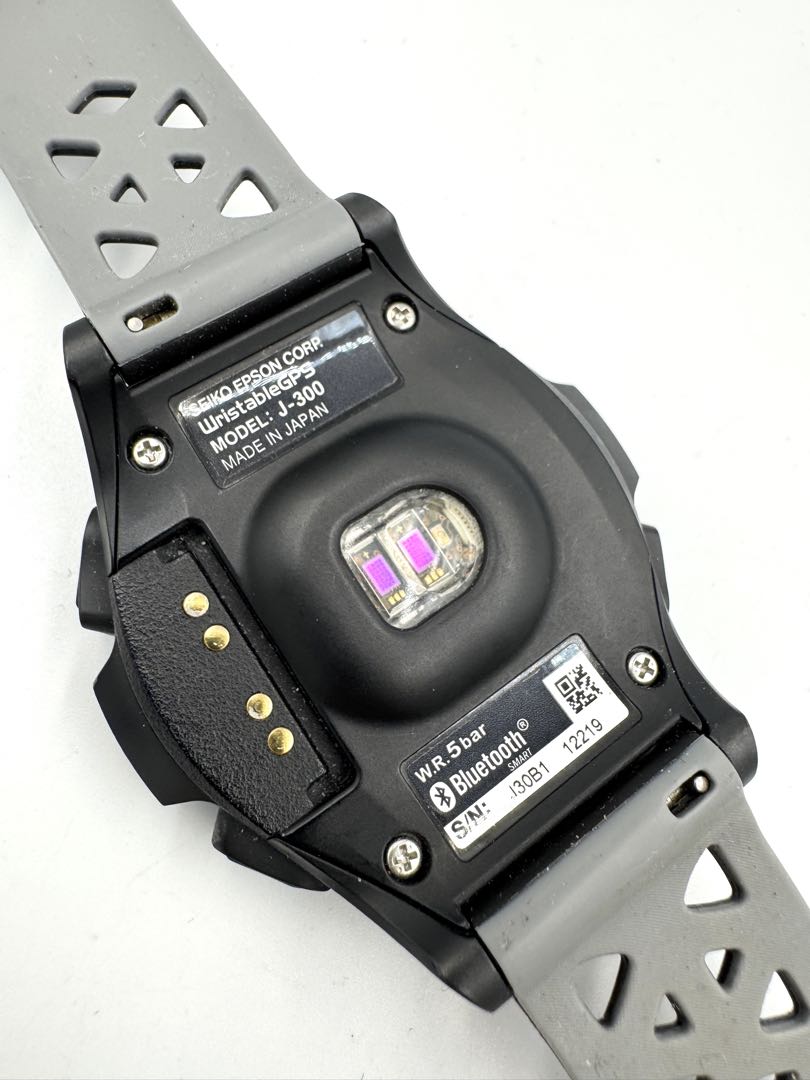 Epson Digital Quartz Men Smartwatch Untested For Parts