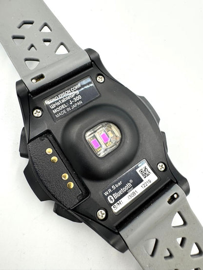 Epson Digital Quartz Men Smartwatch Untested For Parts