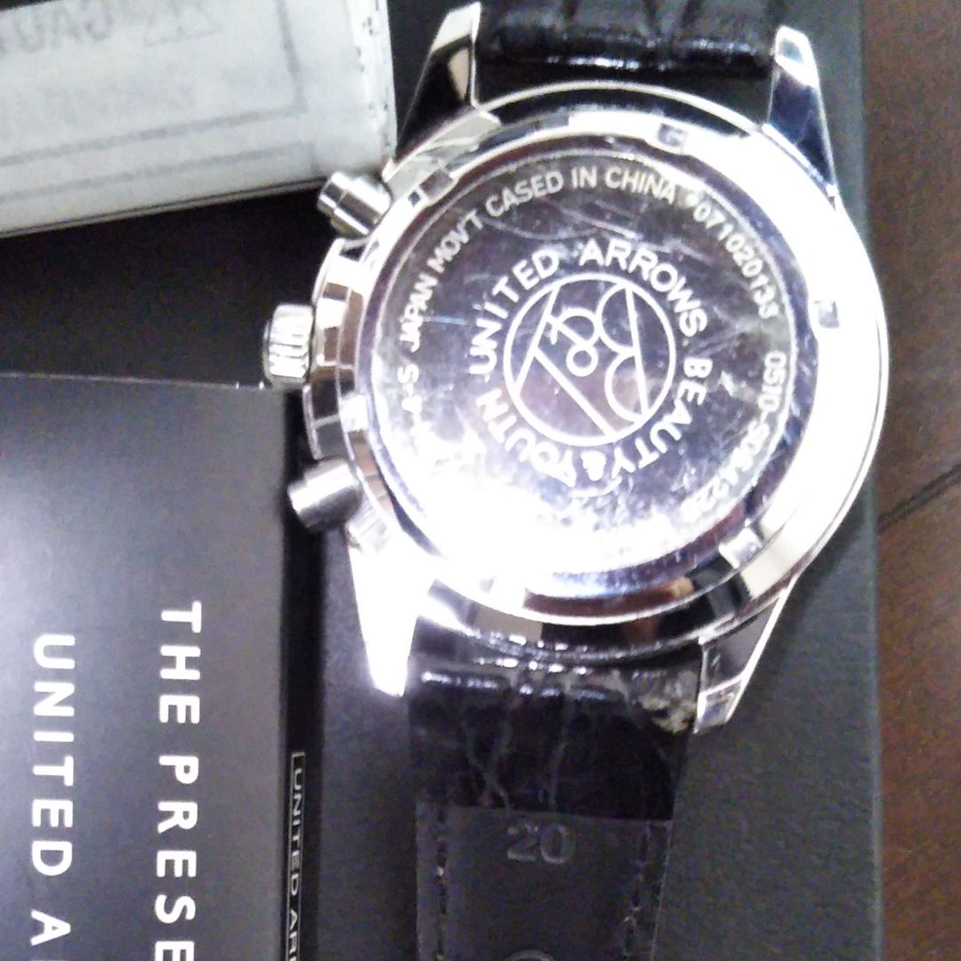 United Arrows Analog Quartz Men